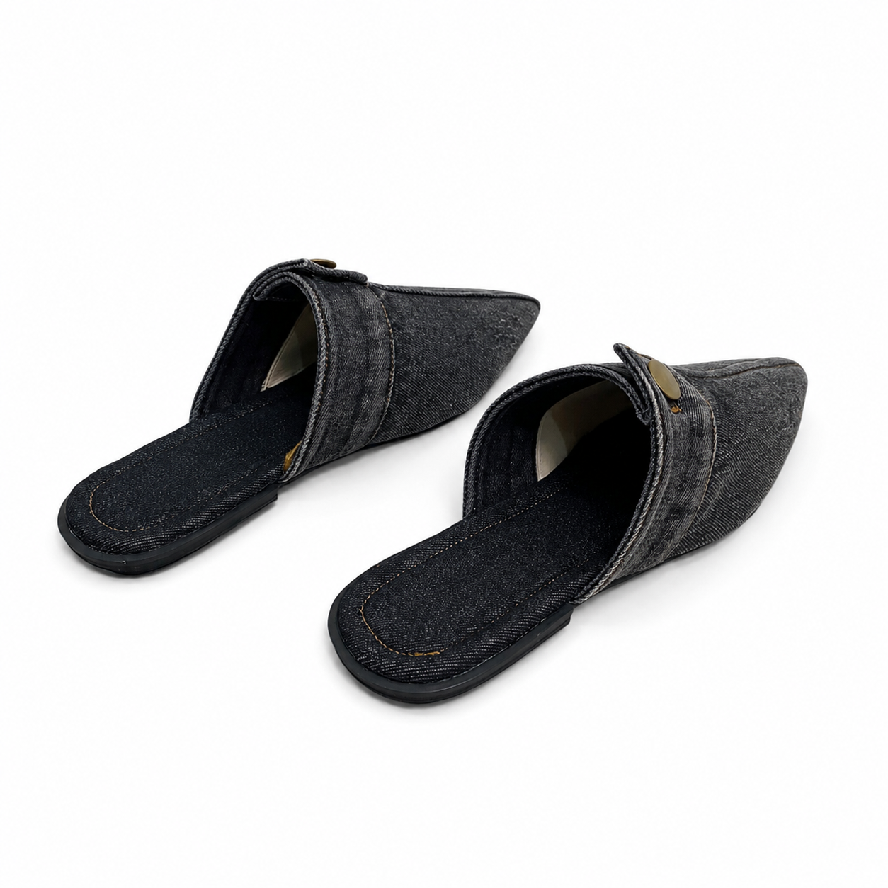 Women's Denim Slippers