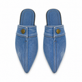 Women's Denim Slippers