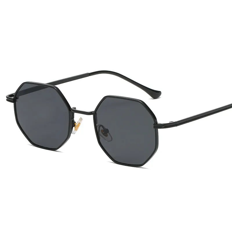 Unisex Octagon Shaped Sunglasses