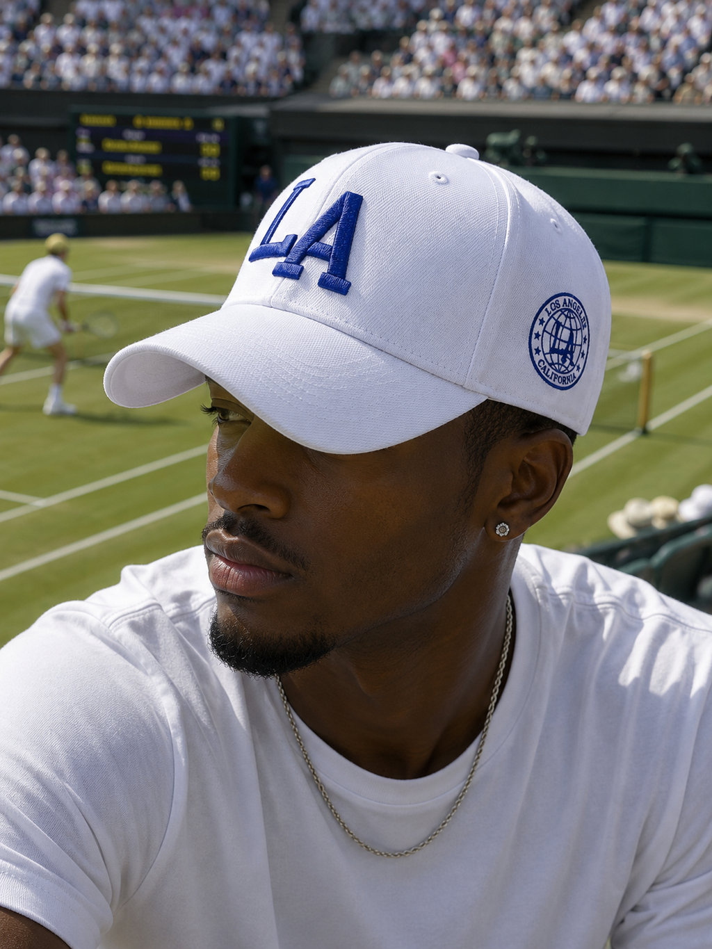 Men's 3D Embroidered LA Baseball Hat