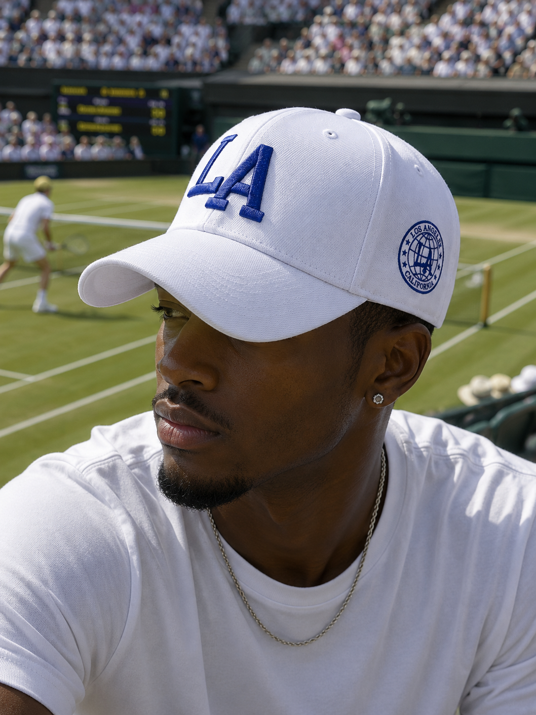 Men's 3D Embroidered LA Baseball Hat