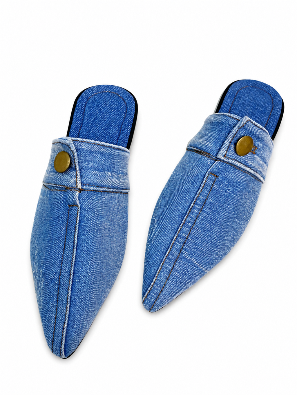 Women's Denim Slippers