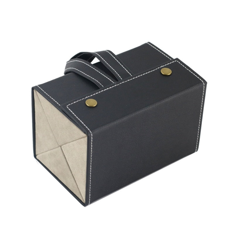 New Foldable Eye Wear Storage Case w/ PU Leather for 2/3/4/5/6 Pairs of Sunglasses