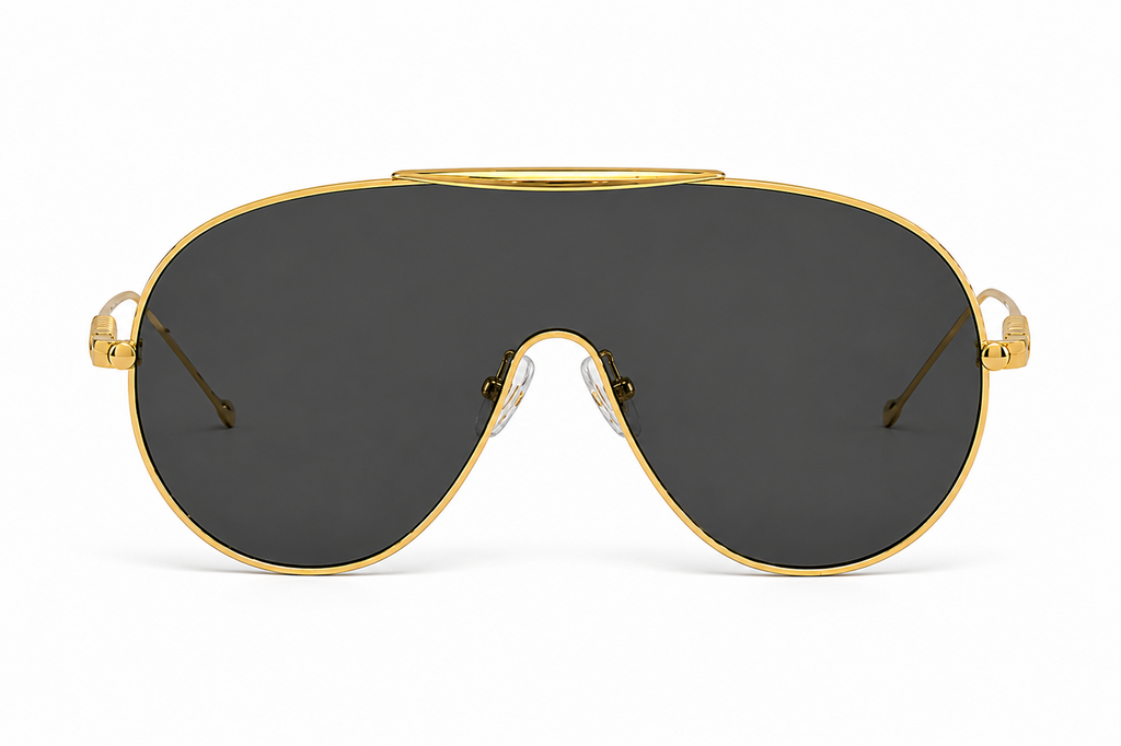 Teardrop Goggle Sunglasses