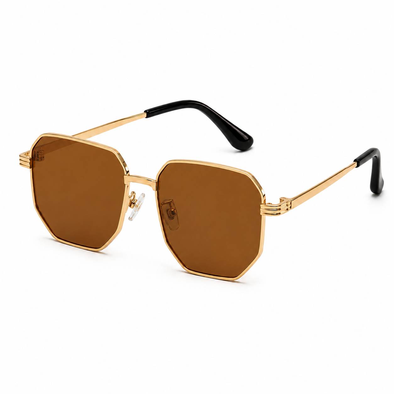 Unisex Octagon Shaped Sunglasses